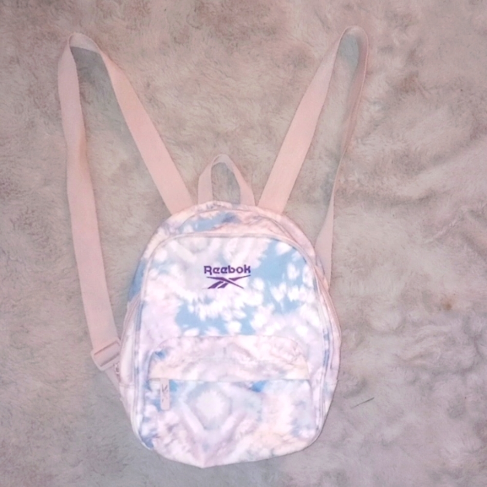 Reebok mini  tie dyed backpack.